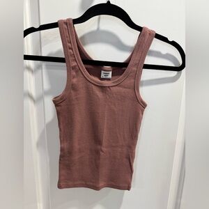 Sunday Best ribbed crop tank